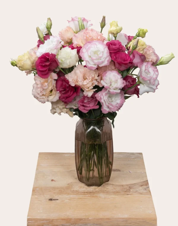 Botte surprise de 20 Lisianthus